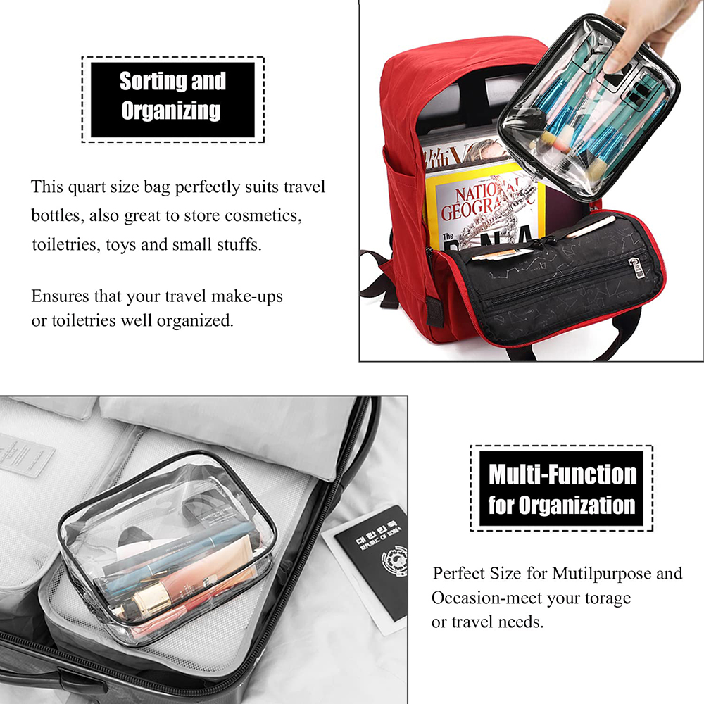 Custodia per cosmetici 3 pezzi - Toiletry Bag Tsa recensione e prezzo