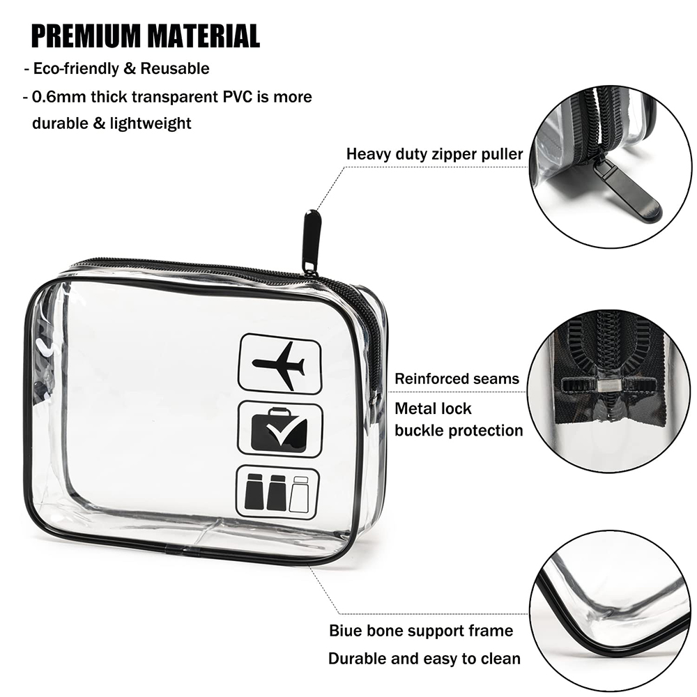 Custodia per cosmetici 3 pezzi - Toiletry Bag Tsa recensione e prezzo